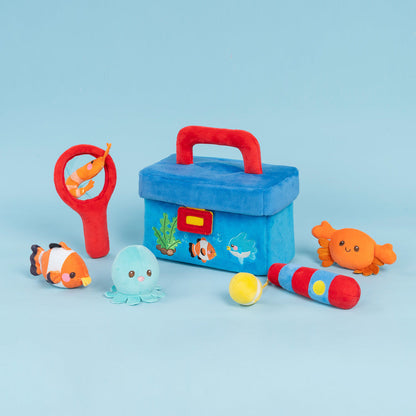 Personalized Plush Playset Sensory Toy Kit - 9 Themes