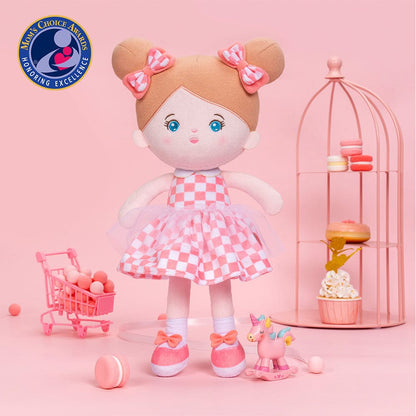 OUOZZZ Personalized Plush Rag Baby Doll - Different Skin Tones
