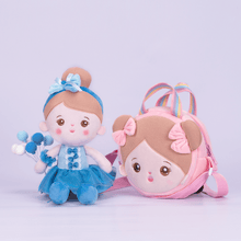 Load image into Gallery viewer, OUOZZZ Personalized Blue Ballet Doll Gift Set With Shoulder Bag👜