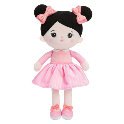 OUOZZZ Personalized Pink Black Hair Baby Doll Only Doll⭕️
