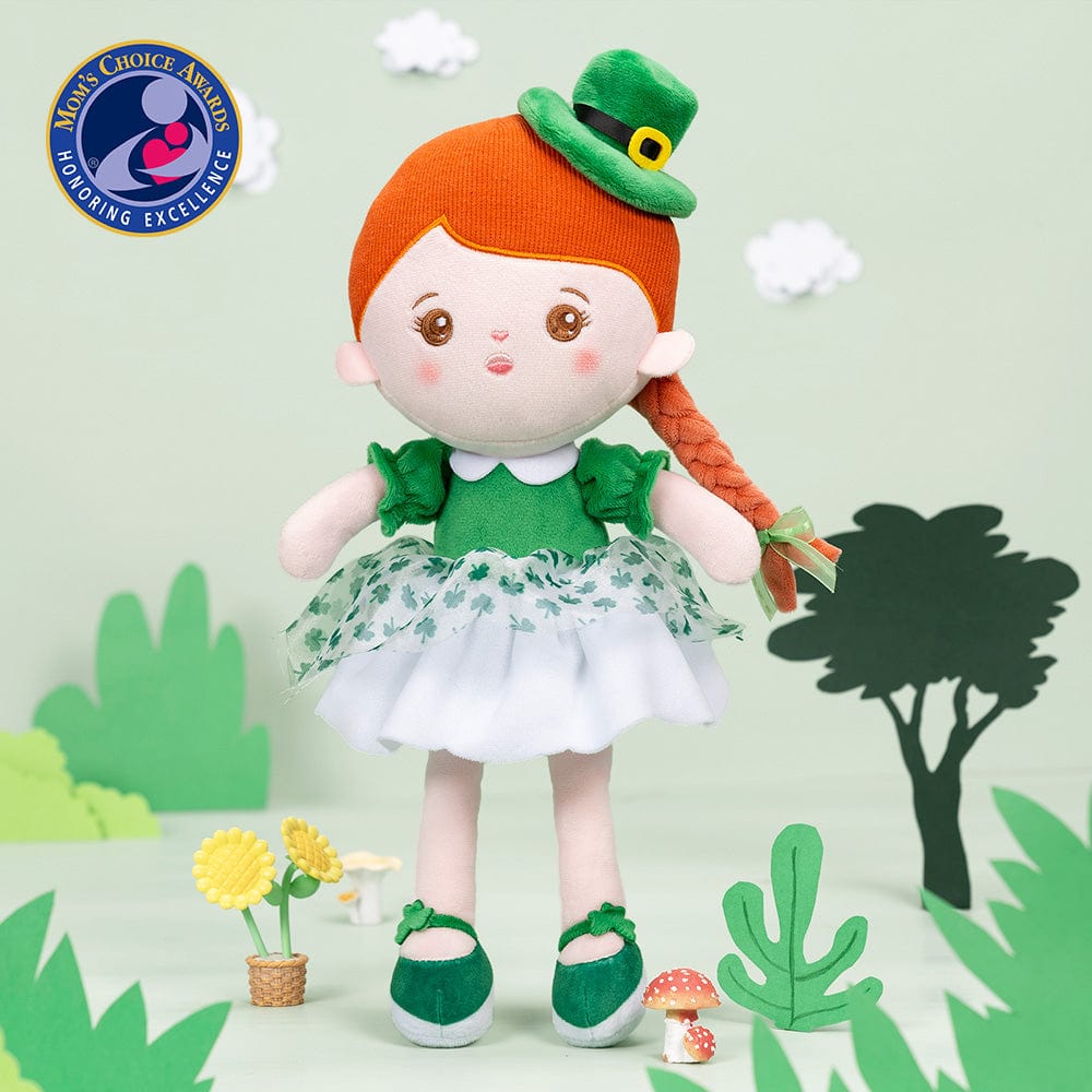 OUOZZZ Personalized Plush Rag Baby Doll - Different Skin Tones