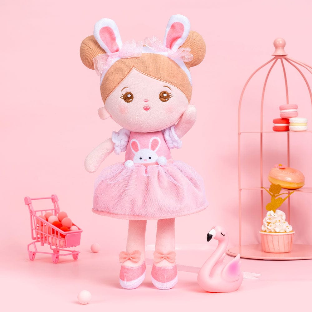 OUOZZZ Personalized Little Bunny Doll