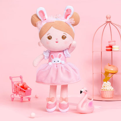 OUOZZZ Personalized Little Bunny Doll