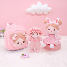 Load image into Gallery viewer, OUOZZZ Personalized Mini Plush Rag Baby Doll Gift Set