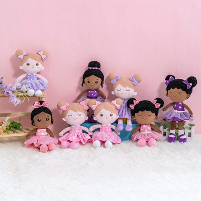 OUOZZZ Personalized Plush Baby Doll And Optional Backpack