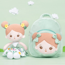 Load image into Gallery viewer, OUOZZZ OUOZZZ Personalized Doll + Backpack Bundle Summer🌿 / With Backpack