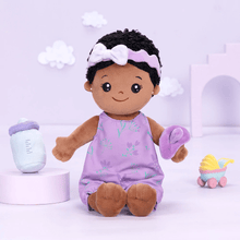 Load image into Gallery viewer, Personalizedoll Personalized Plush Lite Baby Girl Doll (Interchangeable Clothes)