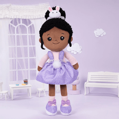 OUOZZZ Ouozzz Personalized Easter Bunny Plush Doll Spring Gift Set For Kids