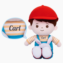 Load image into Gallery viewer, Personalized Boy Plush Toy