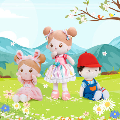 Personalized Plush Baby Doll And Optional Backpack