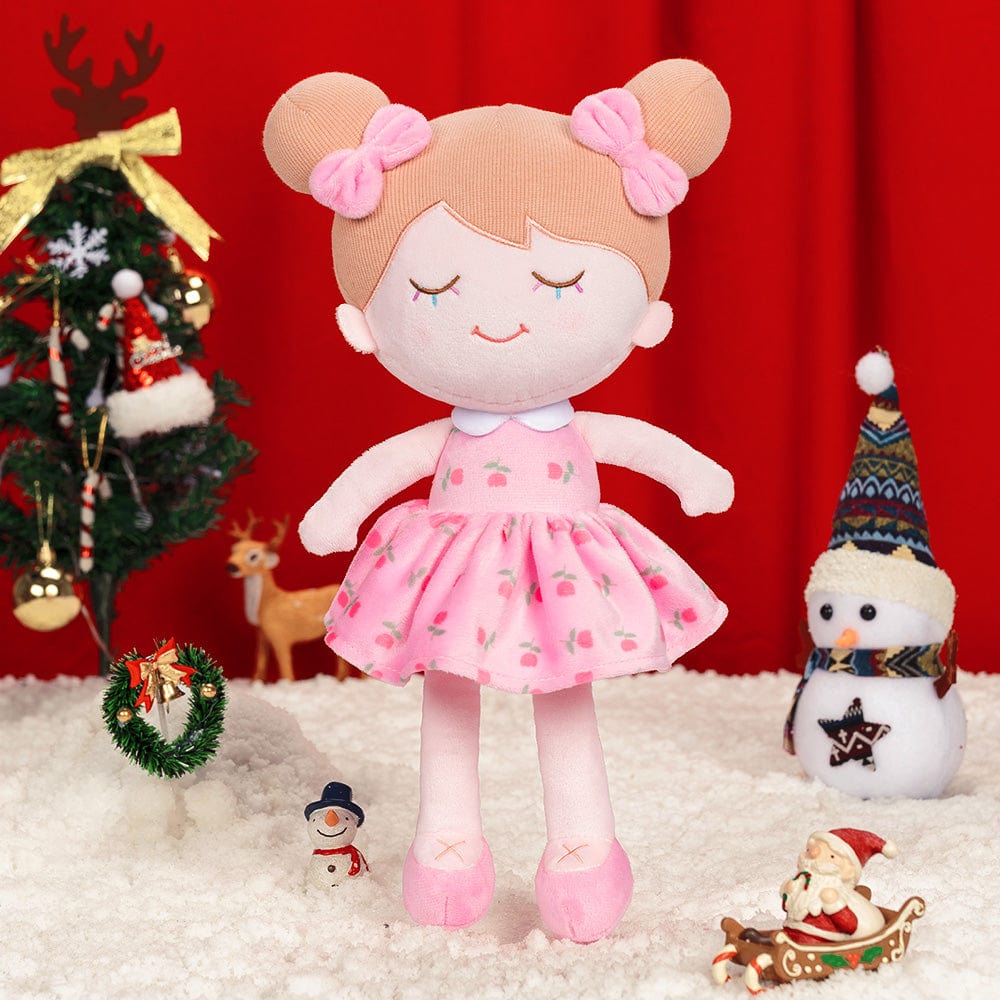 OUOZZZ Christmas Sale - Personalized Baby Doll + Backpack Combo Gift Set Pink Iris Doll / Only Doll