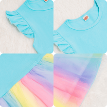 Load image into Gallery viewer, OUOZZZ Rainbow Baby Dress