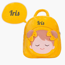Load image into Gallery viewer, OUOZZZ Personalized Yellow Backpack Yellow Backpack