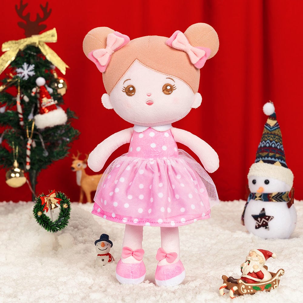 OUOZZZ Christmas Sale - Personalized Baby Doll + Backpack Combo Gift Set Pink Abby Doll / Only Doll