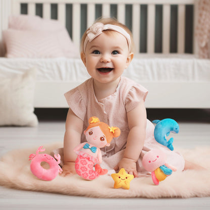 Personalized Plush Playset Sensory Toy Kit - 9 Themes