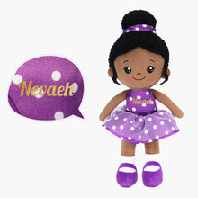 Load image into Gallery viewer, Personalized 10 Inch Plush Doll + Optional 15 Inch Doll or Backpack