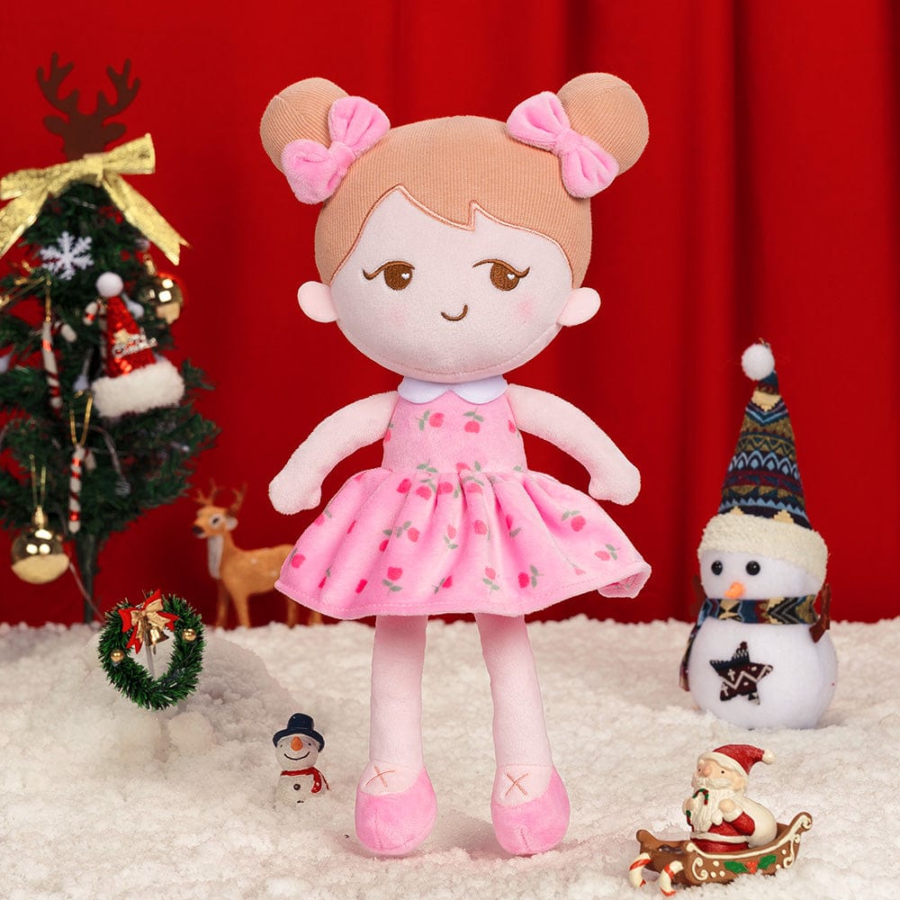 OUOZZZ Christmas Sale - Personalized Baby Doll + Backpack Combo Gift Set Pink Becky Doll / Only Doll