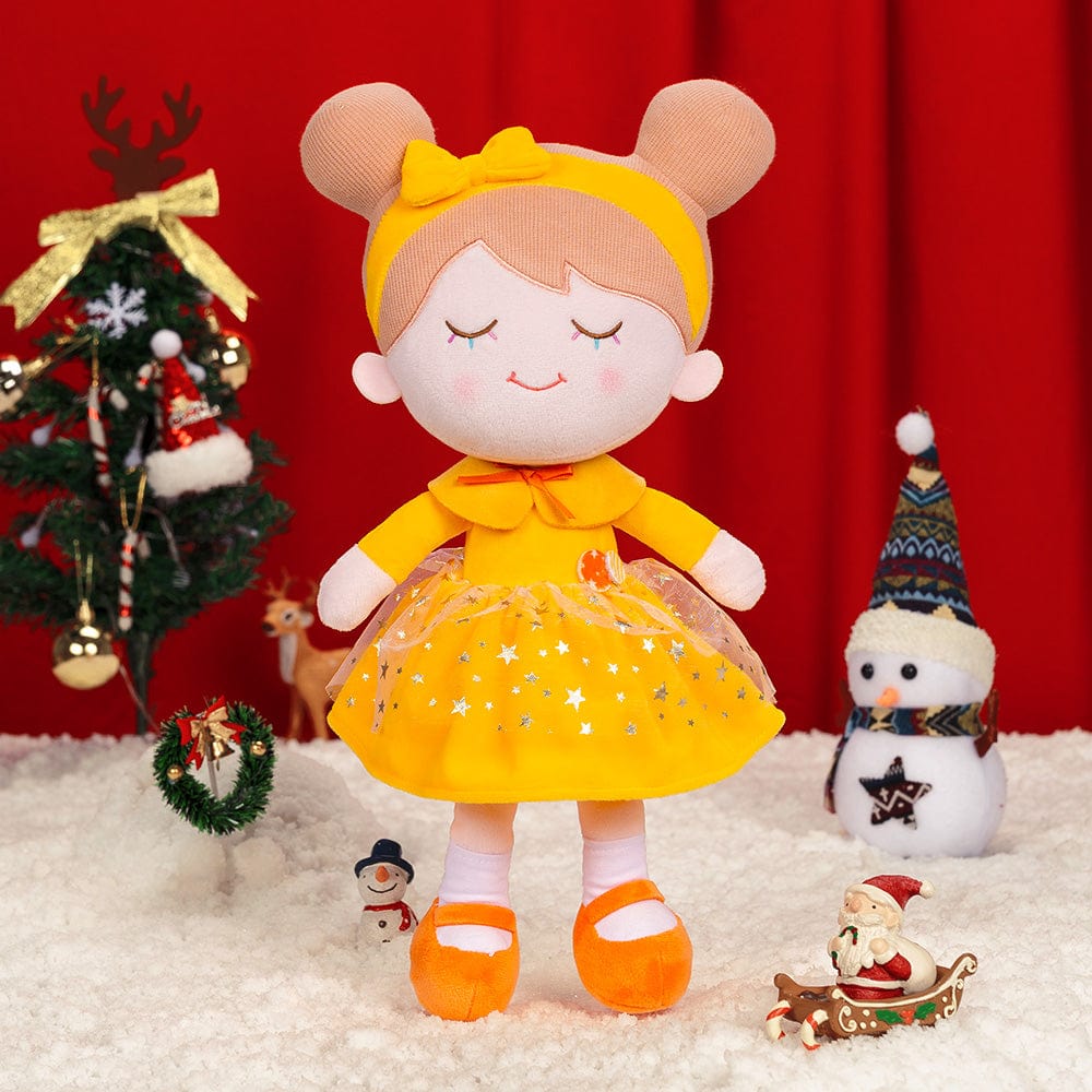 OUOZZZ Christmas Sale - Personalized Baby Doll + Backpack Combo Gift Set Yellow Iris Doll / Only Doll