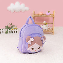 Load image into Gallery viewer, OUOZZZ Personalized Sweet Purple Backpack Only Backpack