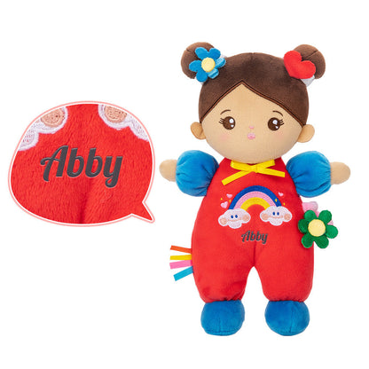 Personalized 10-inch Plush Doll + Backpack