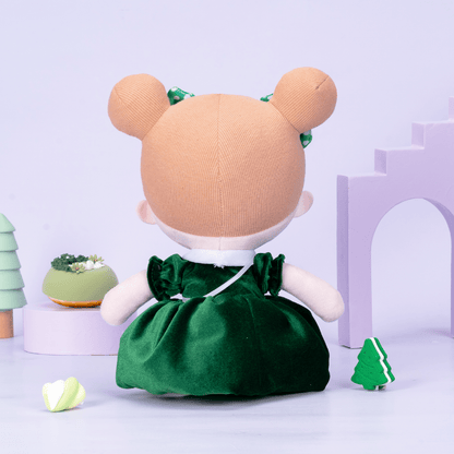 OUOZZZ Personalized Dark Green Doll