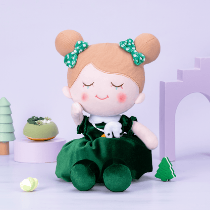 OUOZZZ Personalized Dark Green Doll