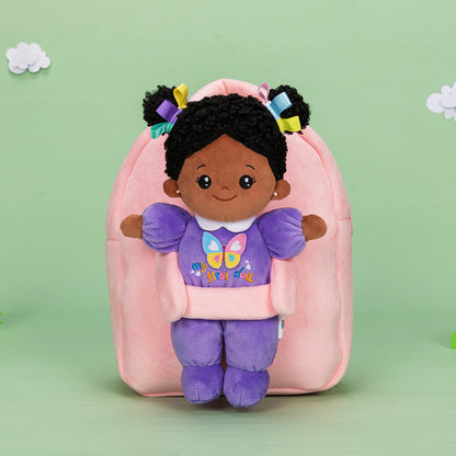 Personalized 10-inch Plush Doll + Backpack