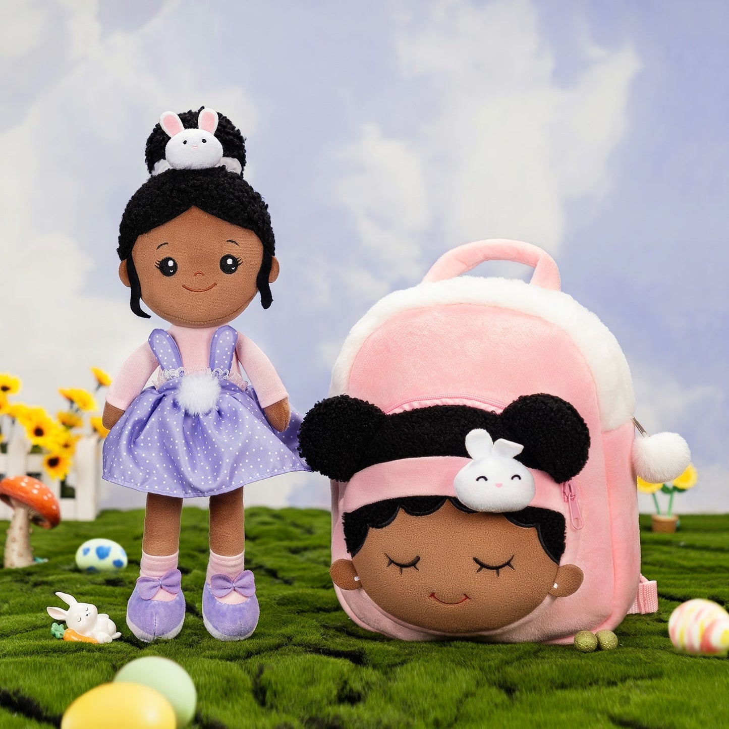 Easter Sale - Personalized Rabbit Girl Plush Doll
