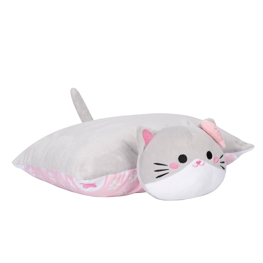 OUOZZZ Personalized Plush Kitten Doll & Pillow & Soothing Towel Gift Set