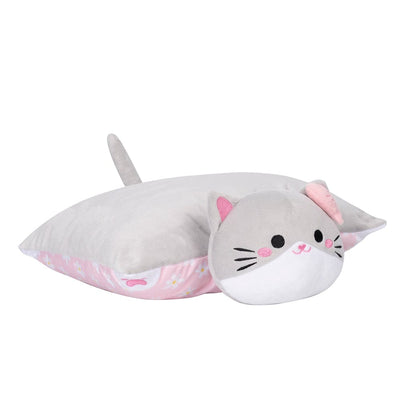 OUOZZZ Personalized Plush Kitten Doll & Pillow & Soothing Towel Gift Set