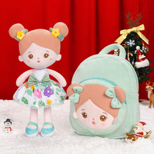 Load image into Gallery viewer, OUOZZZ Christmas Sale - Personalized Baby Doll + Backpack Combo Gift Set Green Summer Doll / Doll + Backpack