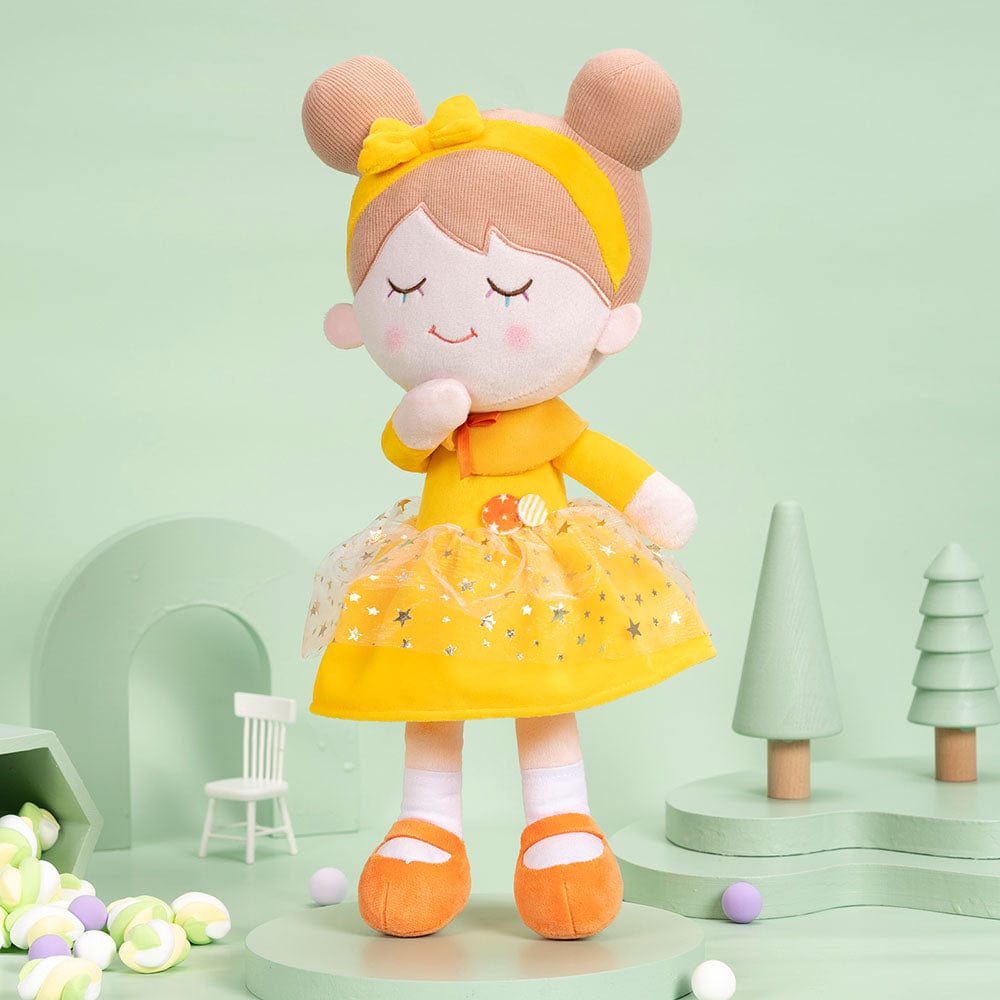 OUOZZZ Personalized Yellow Plush Doll