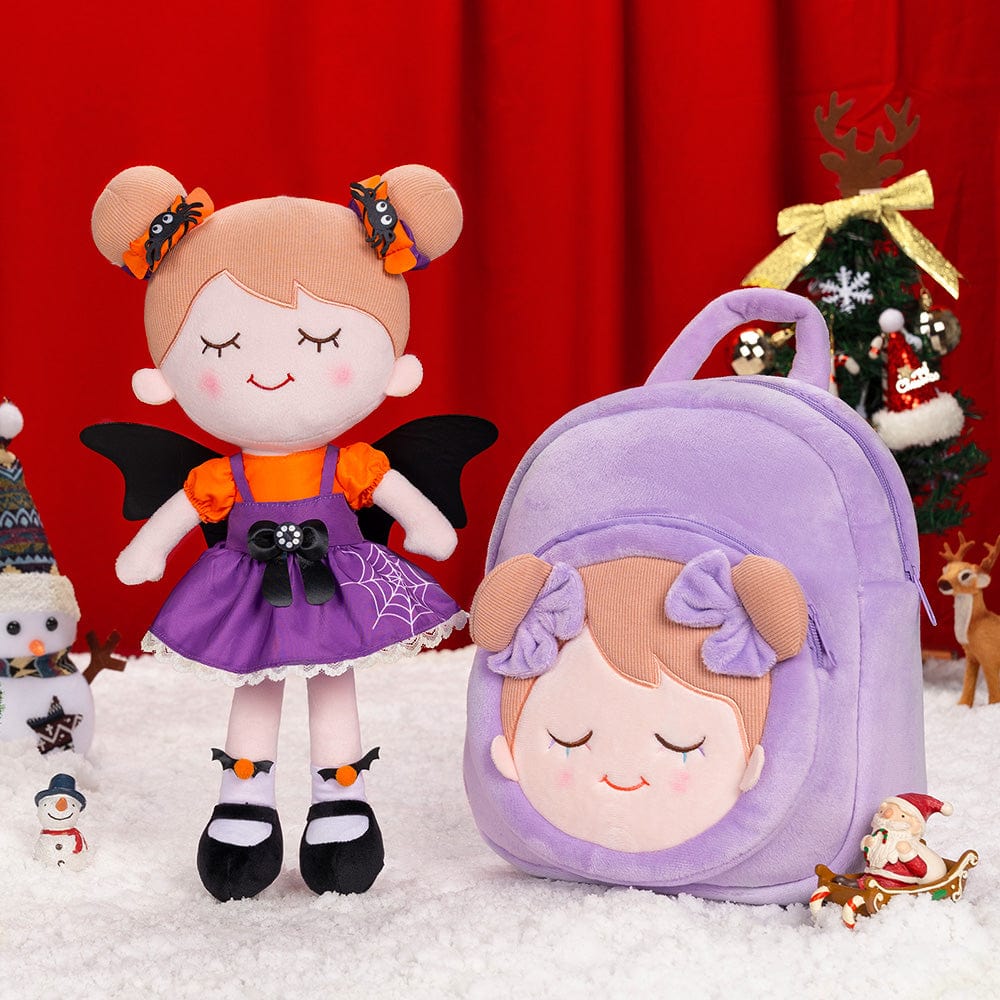 Personalizedoll Christmas Sale - Personalized Baby Doll + Backpack Combo Gift Set Halloween Girl Doll / Doll + Backpack