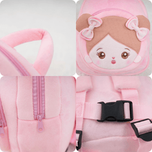 Load image into Gallery viewer, OUOZZZ Personalized Sweet Girl Pink Backpack Only Backpack