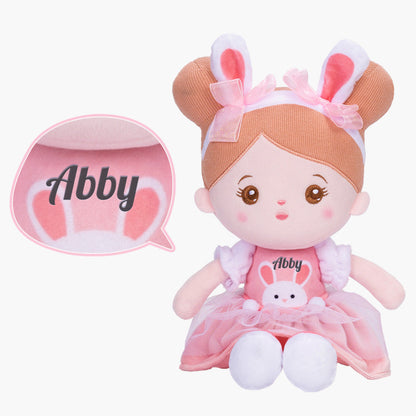 Personalized Plush Doll with Bassinet Accessories