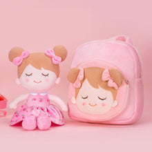 Load image into Gallery viewer, Personalized Girl Plush Doll For Newborn