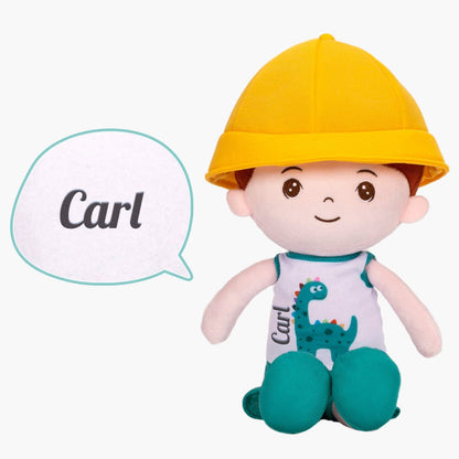 OUOZZZ Personalized Summer Boy Plush Baby Boy Doll Only Doll