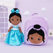 Load image into Gallery viewer, Personalized Girl Plush Doll For Newborn