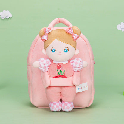 Personalized 10-inch Plush Doll + Backpack