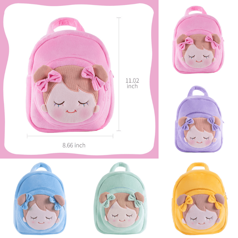 OUOZZZ Personalized Backpack and Optional Cute Plush Doll