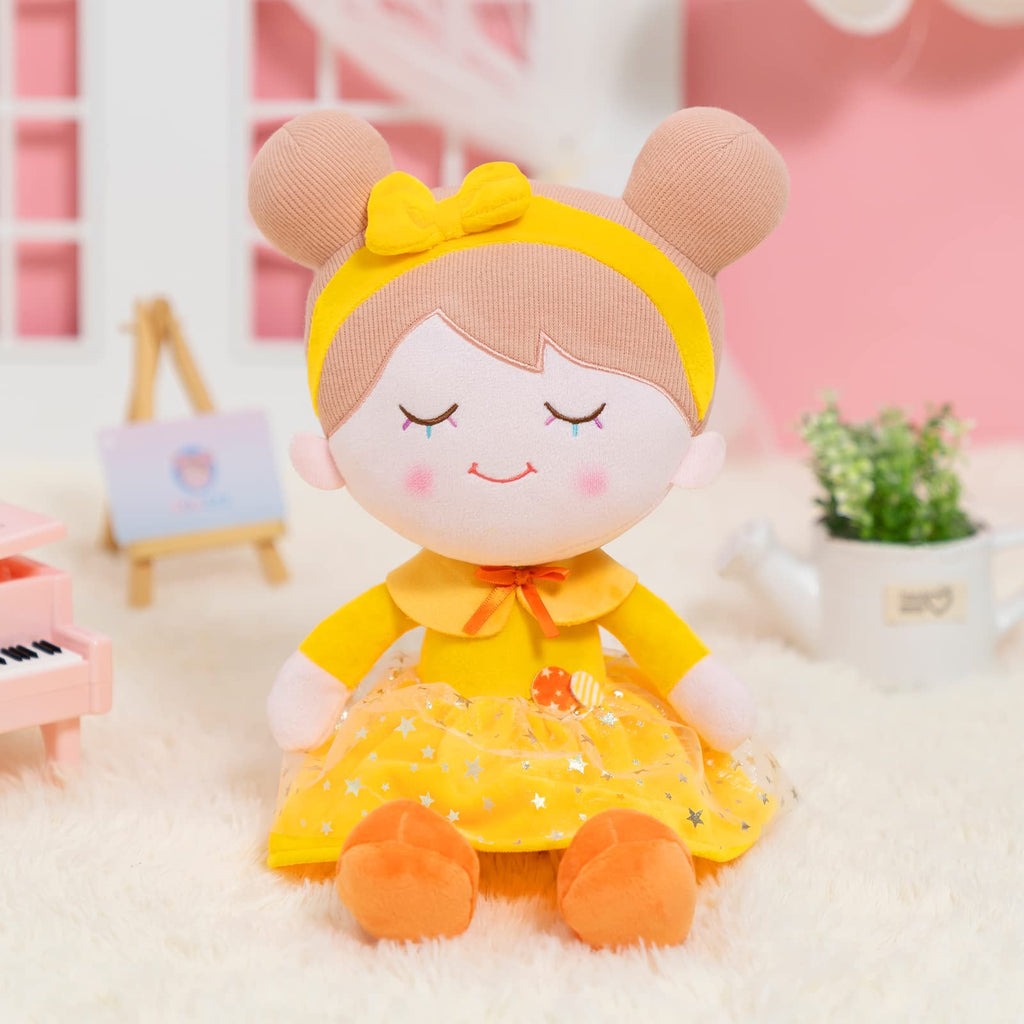 OUOZZZ Personalized Yellow Plush Doll Yellow Iris