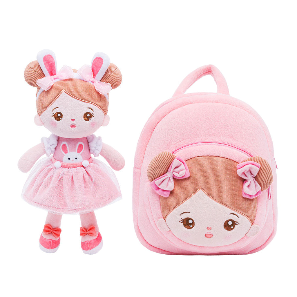 Personalized Rabbit Girl and Abby Backpack