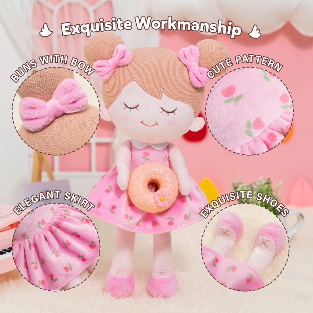 OUOZZZ Personalized Pink Baby Doll