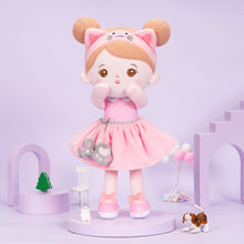 Load image into Gallery viewer, Personalized Pink Cat Plush Doll