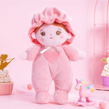 Load image into Gallery viewer, OUOZZZ Personalized Pink Mini Plush Rag Baby Doll