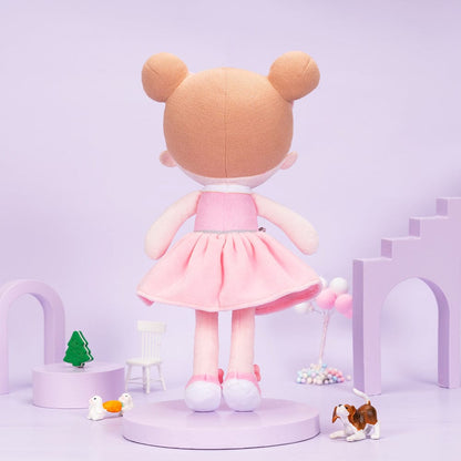 Personalized Pink Cat Plush Doll
