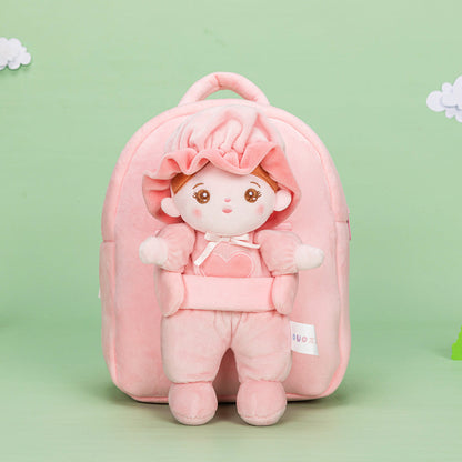 Personalized 10 Inch Plush Doll + Optional 15 Inch Doll or Backpack
