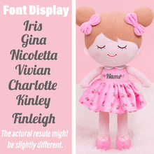 Load image into Gallery viewer, OUOZZZ Personalized Smile Iris Girl Plush Doll - 10 Color