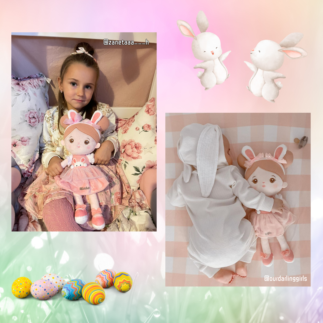 Personalized Bunny Plush Doll (13 Inch)