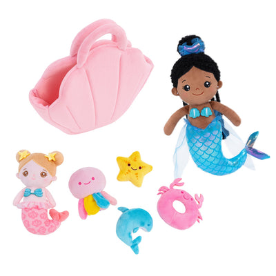 Personalized Plush Playset Sensory Toy + 15 Inch Doll Gift Set